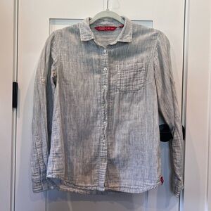 EMS, Light Gray Chambray Button-Up